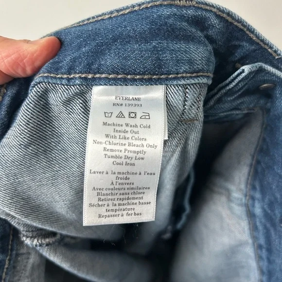 Everlane the Carpenter jeans medium blue - Picture 11 of 12